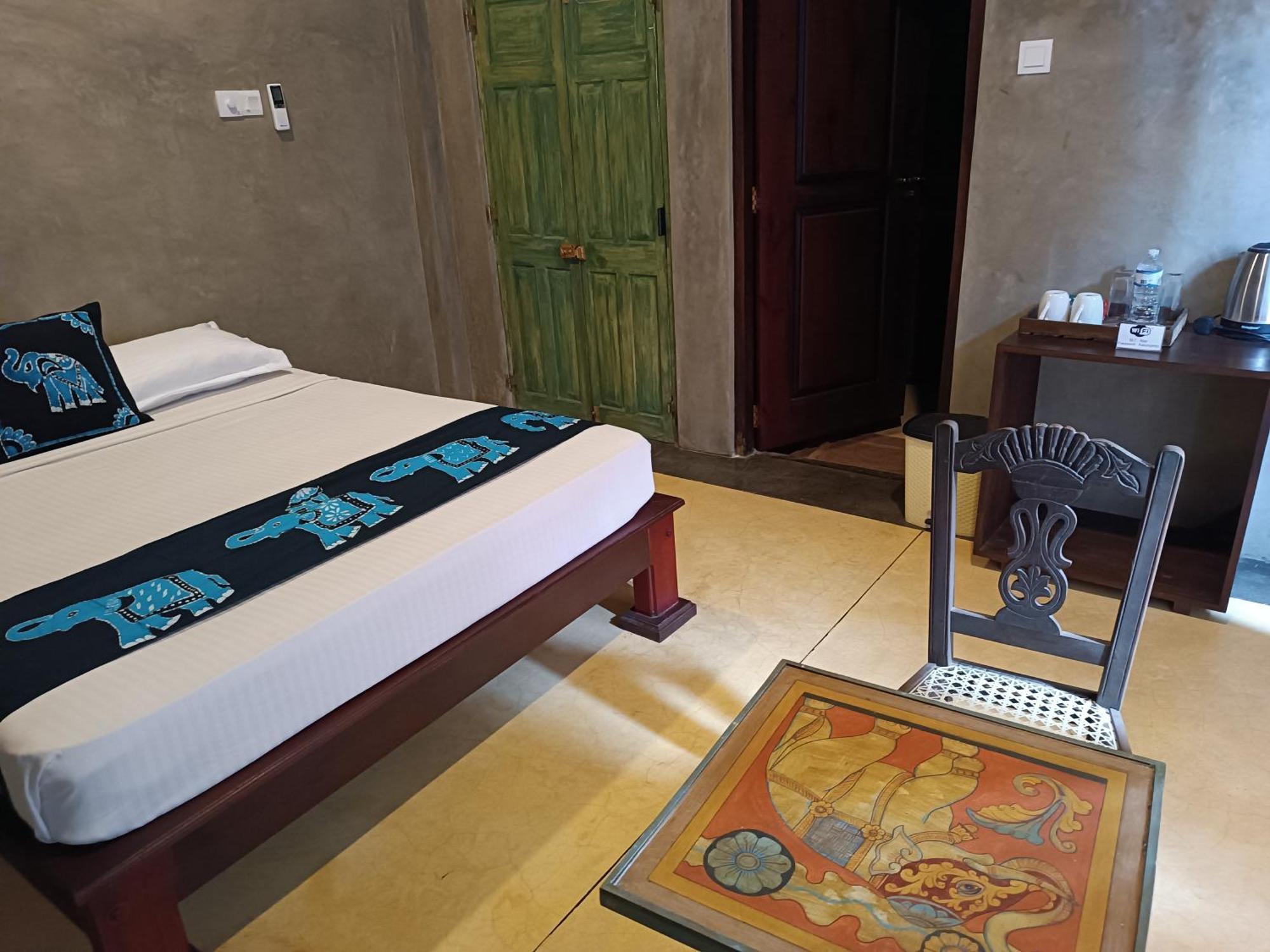 Negombo Boutique Villa Exterior foto A room at the hotel