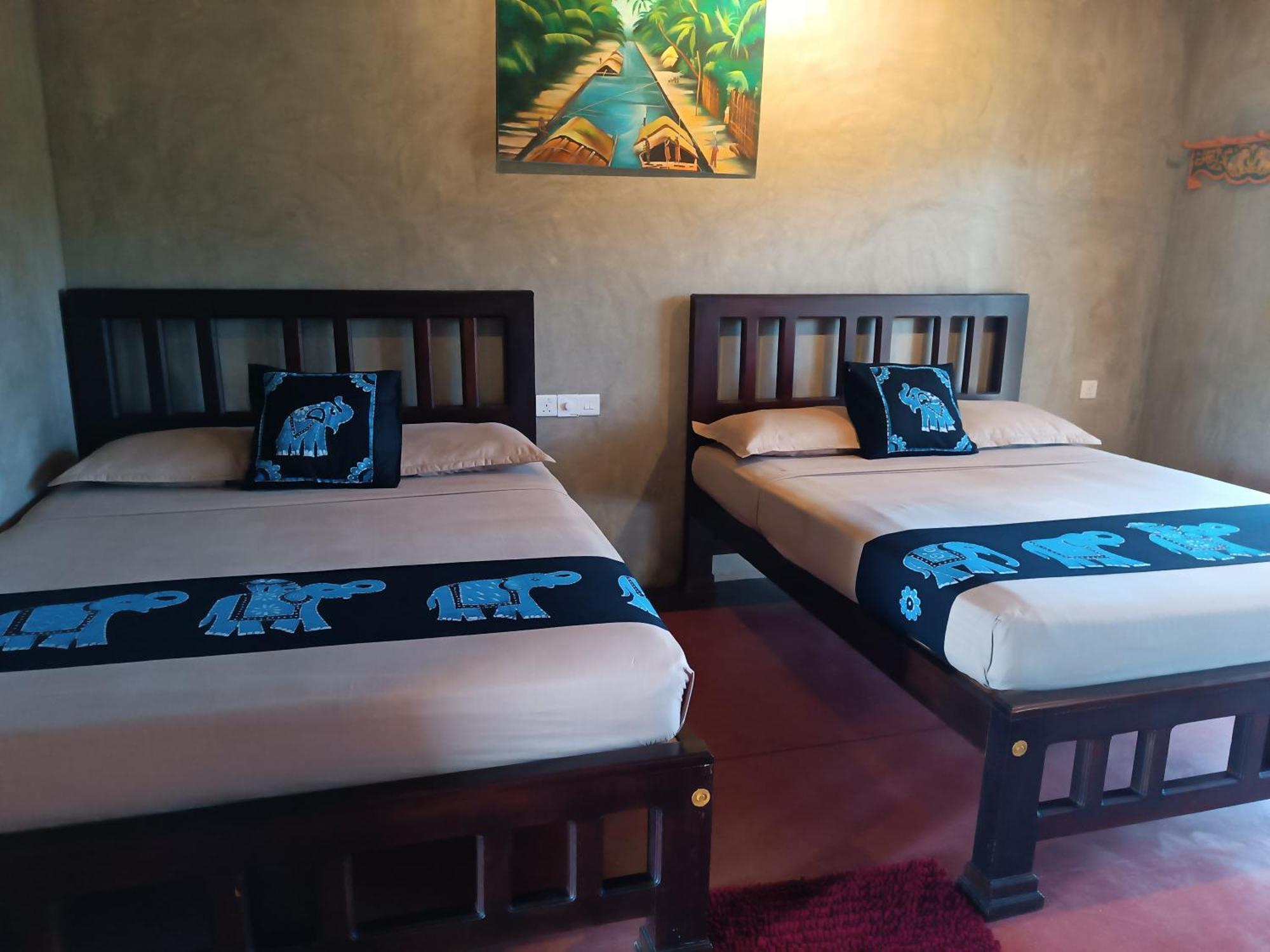 Negombo Boutique Villa Exterior foto A room at the hotel
